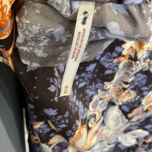 Free People Floral V-Neck Dress - Picture 5 of 6